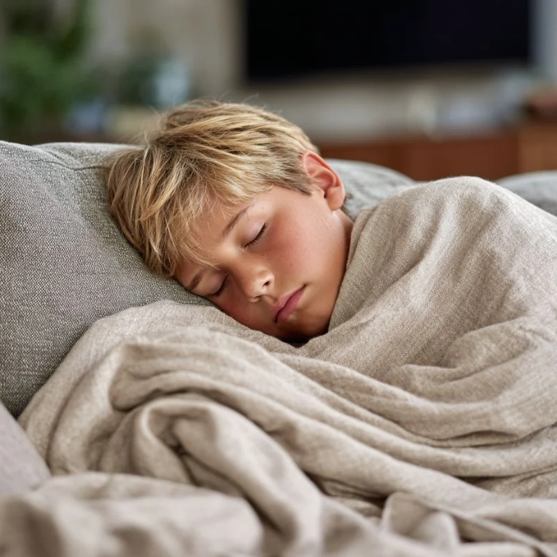 Grounding blanket with conductive silver fiber – Earthing throw for better sleep and wellness