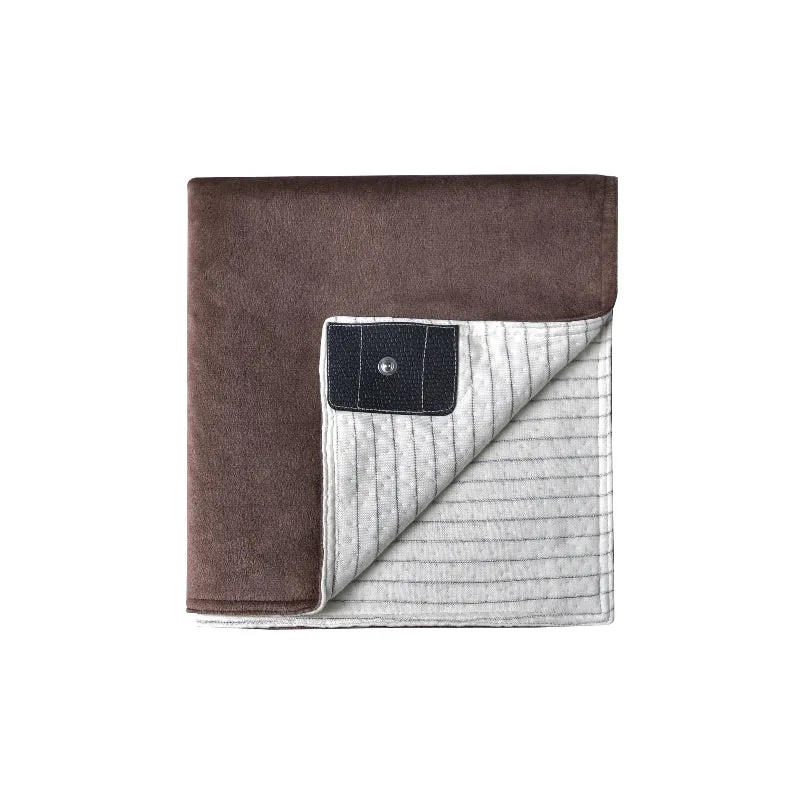 Grounding blanket with conductive silver fiber – Earthing throw for better sleep and wellness