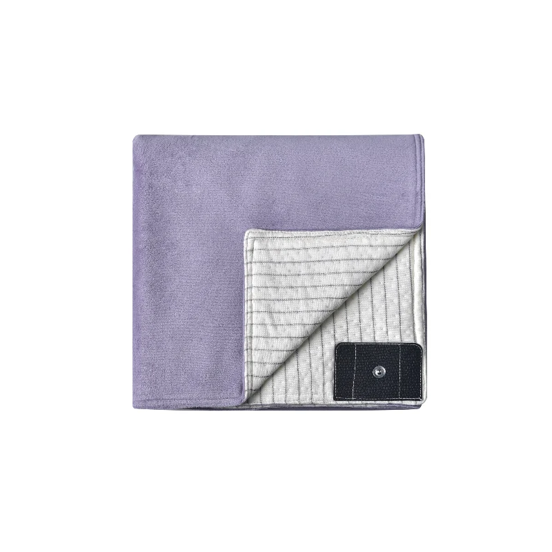 Grounding blanket with conductive silver fiber – Earthing throw for better sleep and wellness