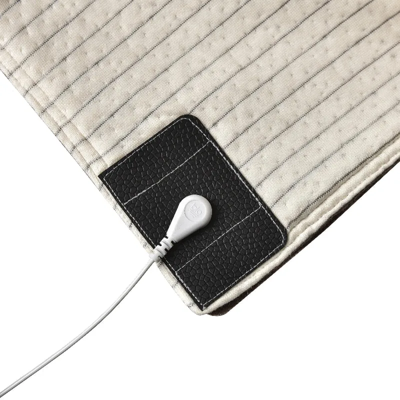 Grounding blanket with conductive silver fiber – Earthing throw for better sleep and wellness