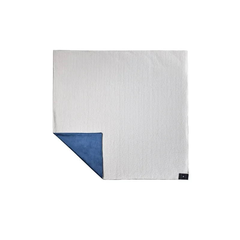 Grounding blanket with conductive silver fiber – Earthing throw for better sleep and wellness