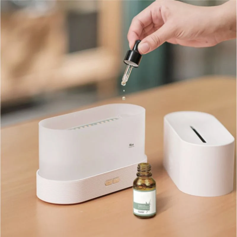 GlowMist flame diffuser – improve sleep and create calm ambiance