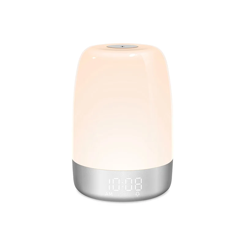 Sunrise alarm clock for a natural wake-up and peaceful sleep