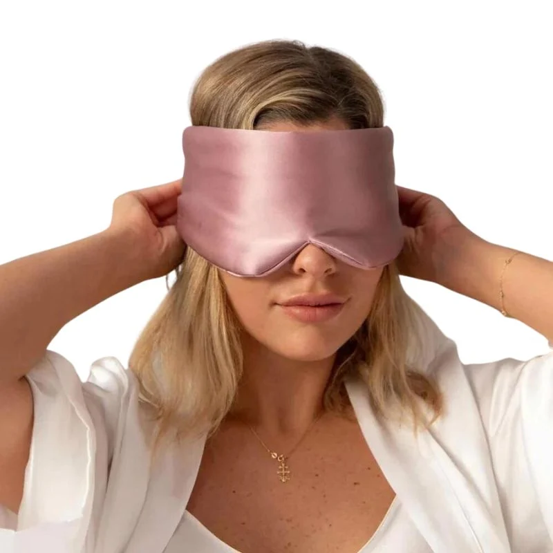 Luxurious and dreamy silk sleep mask