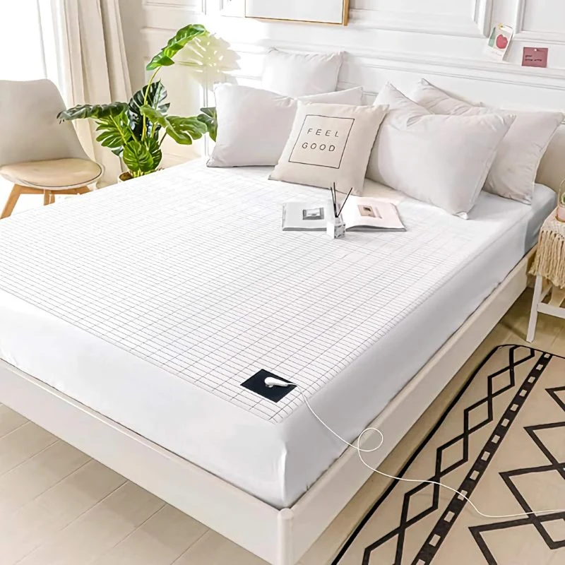 Organic and therapeutic grounding fitted sheet