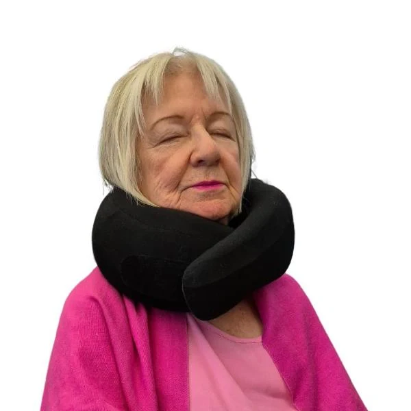 Comfy and supportive travel neck pillow