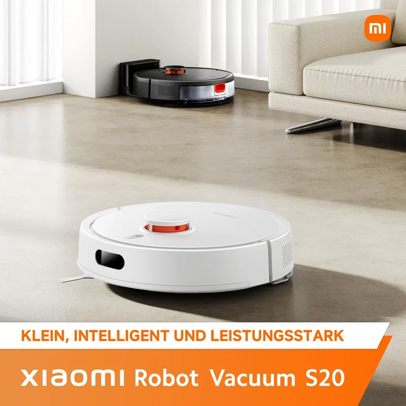 Xiaomi Robot Vacuum S20 Saug- und Wischroboter, Smarter Reinigungsplan mit LDS Lasernavigation, 5000