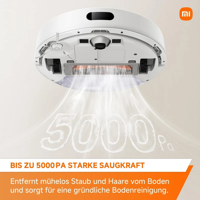 Xiaomi Robot Vacuum S20 Saug- und Wischroboter, Smarter Reinigungsplan mit LDS Lasernavigation, 5000