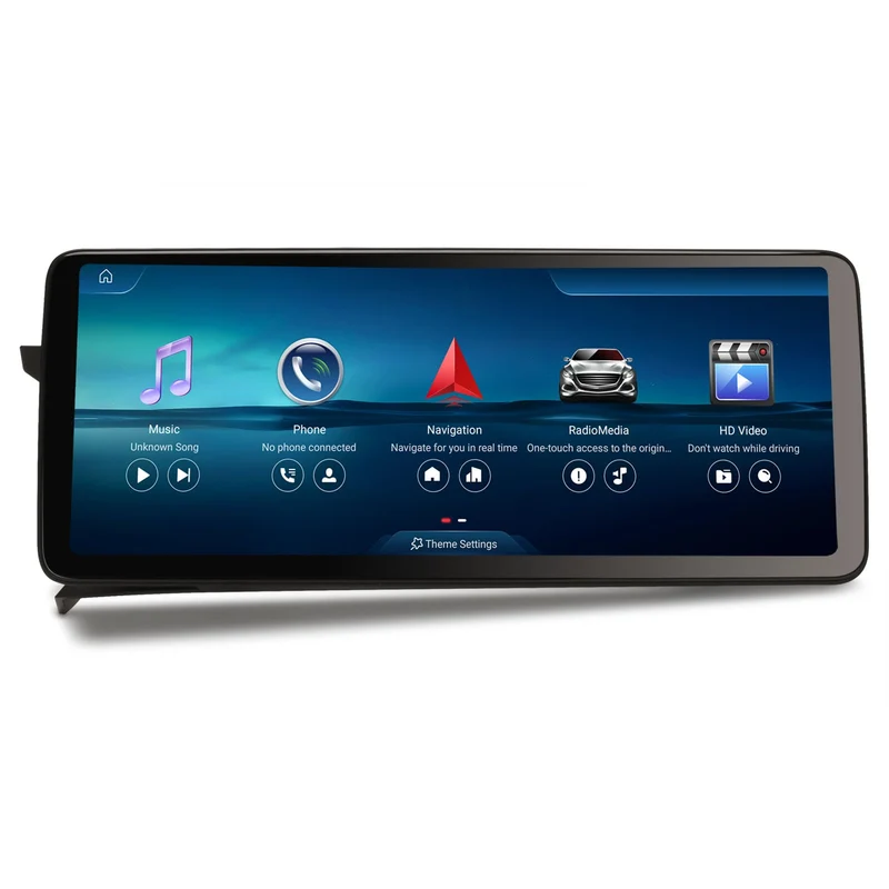 Erisin 12,3 Zoll Qualcomm 8-Kern 8GB+128GB Android 16 Autoradio Bluetooth GPS Navigation für Mercede
