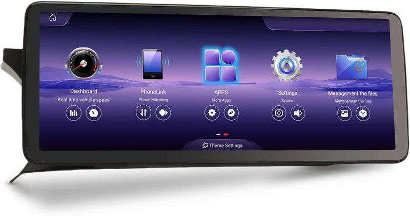 Erisin 12,3 Zoll Qualcomm 8-Kern 8GB+128GB Android 16 Autoradio Bluetooth GPS Navigation für Mercede