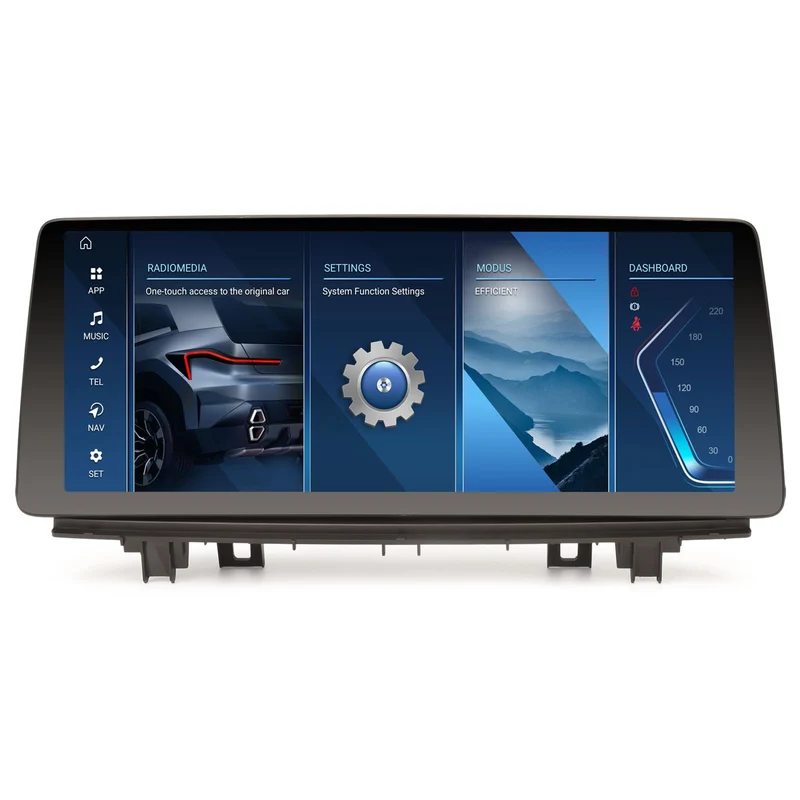 Erisin Qualcomm 12,3 Zoll Android 16 Autoradio Bluetooth für BMW X1 F48