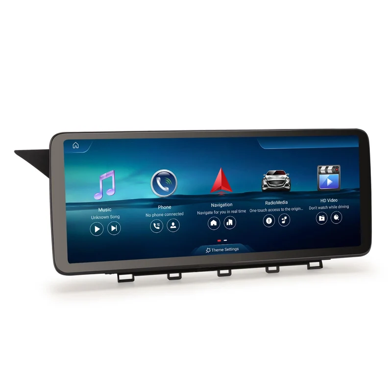 Erisin 12,3 Zoll Android 16 Autoradio für Mercedes Benz GLK X204 2009-2012 NTG 4.0, Qualcomm Snapdra