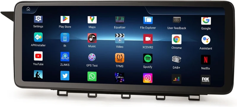 Erisin 12,3 Zoll Android 16 Autoradio für Mercedes Benz GLK X204 2009-2012 NTG 4.0, Qualcomm Snapdra