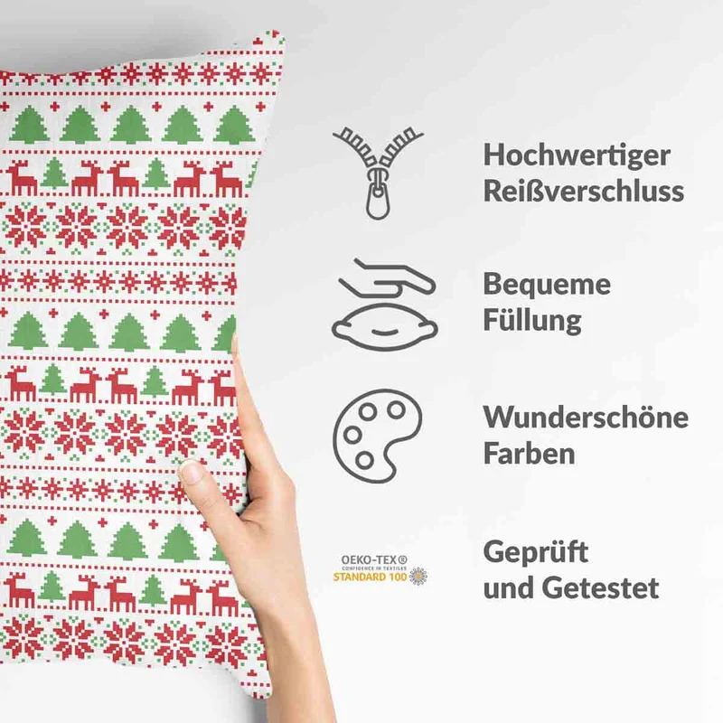 Gesundheitskissen Weihnachten in Norwegen