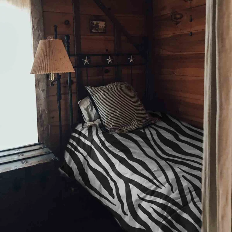Therapiedecken Bettwäschen Set Zebra Print