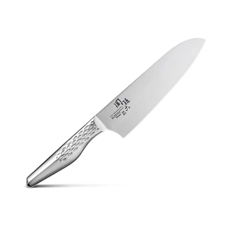 KAI AB-5156 SEKI MAGOROKU Shoso Santoku 6.5, Silber, 29cm Edelstahl 29cm, Edelstahl 29cm
