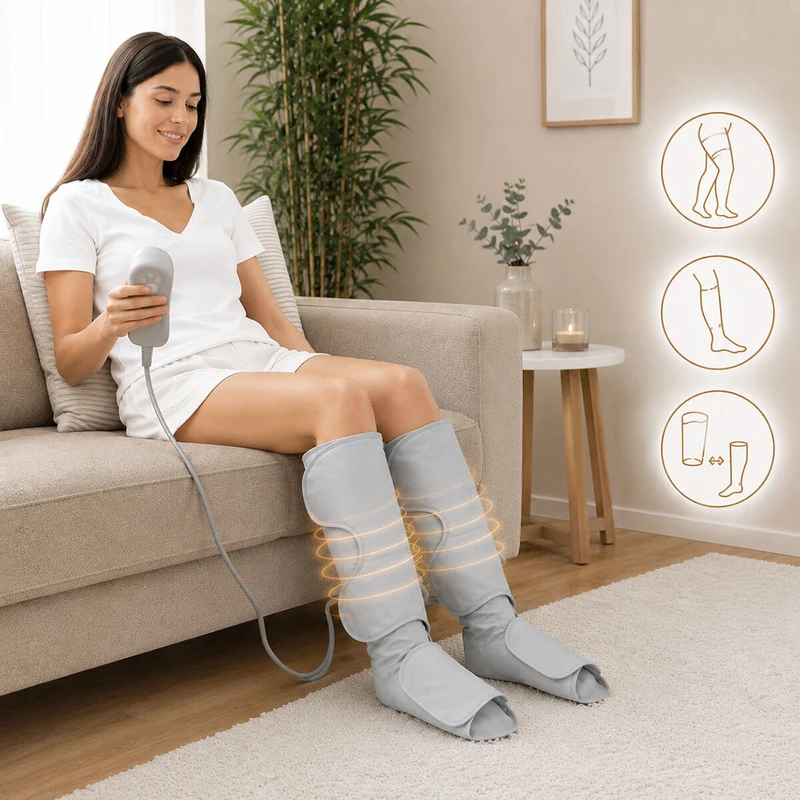 Masajeador de Piernas por Compresión de Aire Maspres InnovaGoods