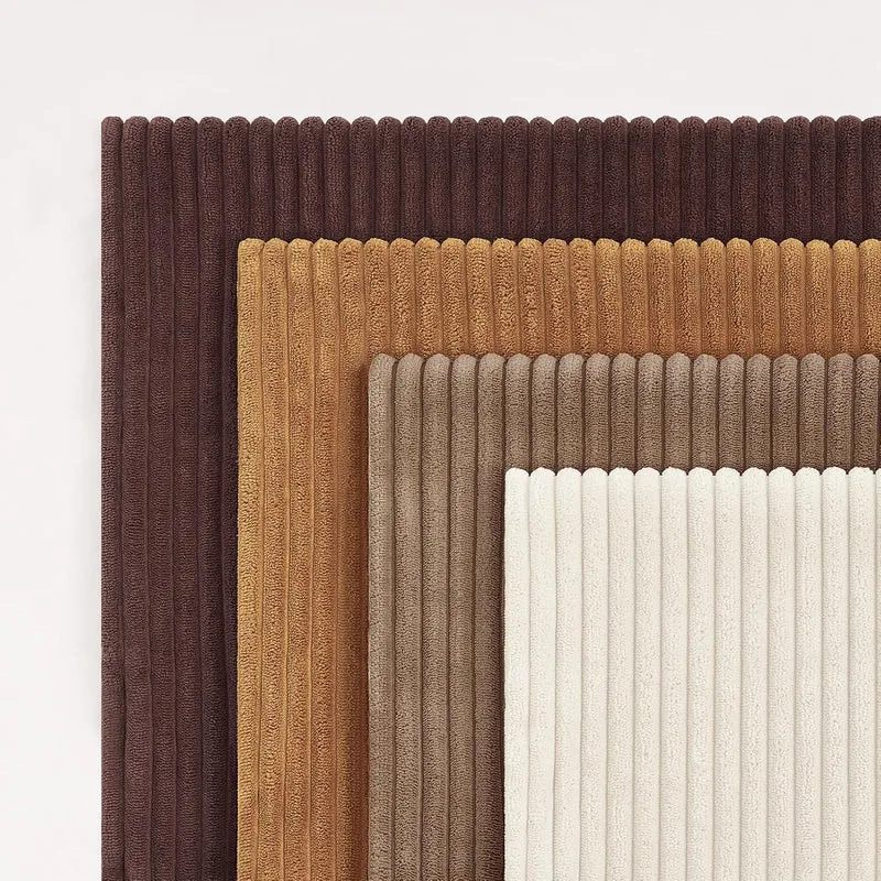 Topfinel Kissenbezug 50x50 Herbst 4er Set Cord Kissenbezüge Kissenhülle Sofakissen Dekokissen deko f