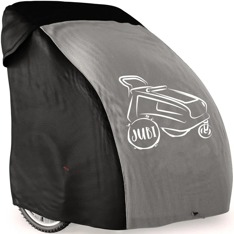 Jubi® Faltgarage Fahrradanhänger zweisitzer/einsitzer und absolut wetterbeständig| Abdeckung Fahrrad