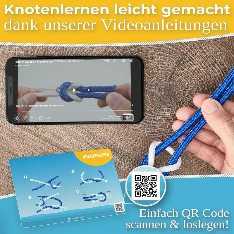 Kapitänsset - Navigationsbesteck und Knoten Übungsset - Ideal ausgestattet für den SBF - Super Gesch