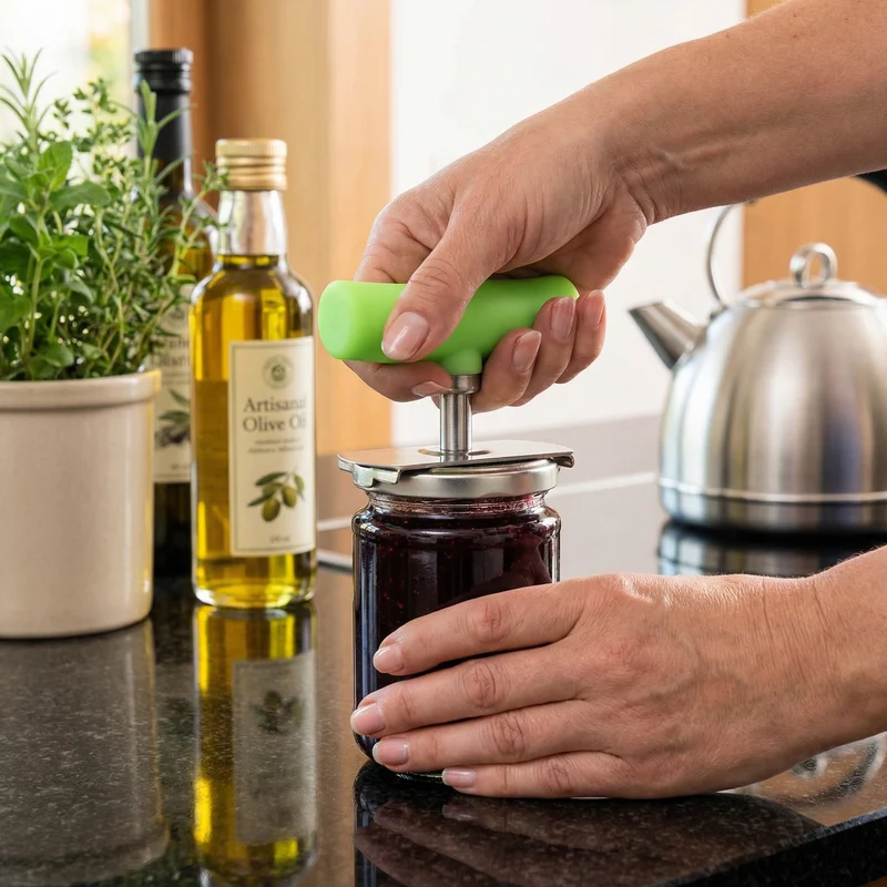 TWISTMASTER Pro – Verstellbarer Edelstahl-Glas- & Flaschenöffner