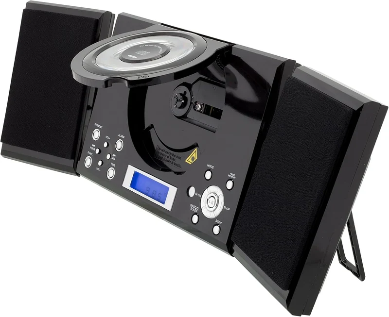 ROXX MC 201 Stereoanlage - Kompaktanlage mit CD, Multifunktionales All-in-one-Gerät, UKW-Radiotuner,