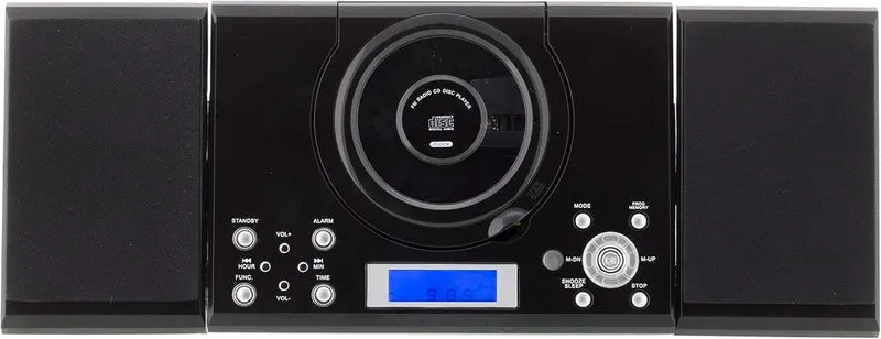 ROXX MC 201 Stereoanlage - Kompaktanlage mit CD, Multifunktionales All-in-one-Gerät, UKW-Radiotuner,