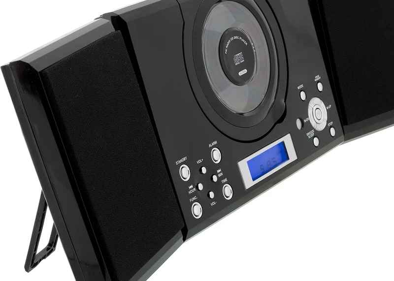 ROXX MC 201 Stereoanlage - Kompaktanlage mit CD, Multifunktionales All-in-one-Gerät, UKW-Radiotuner,