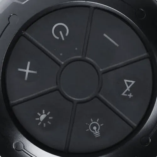 UNIVERSUM BT 300 - Outdoor Bluetooth Lautsprecher mit Licht und Powerbank
