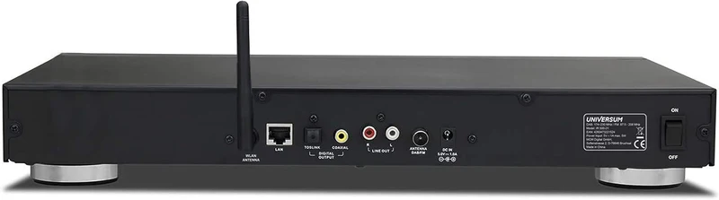 UNIVERSUM Internetradio Bluetooth DAB+ digital Radio Webradio über LAN oder WiFi IR 500-21