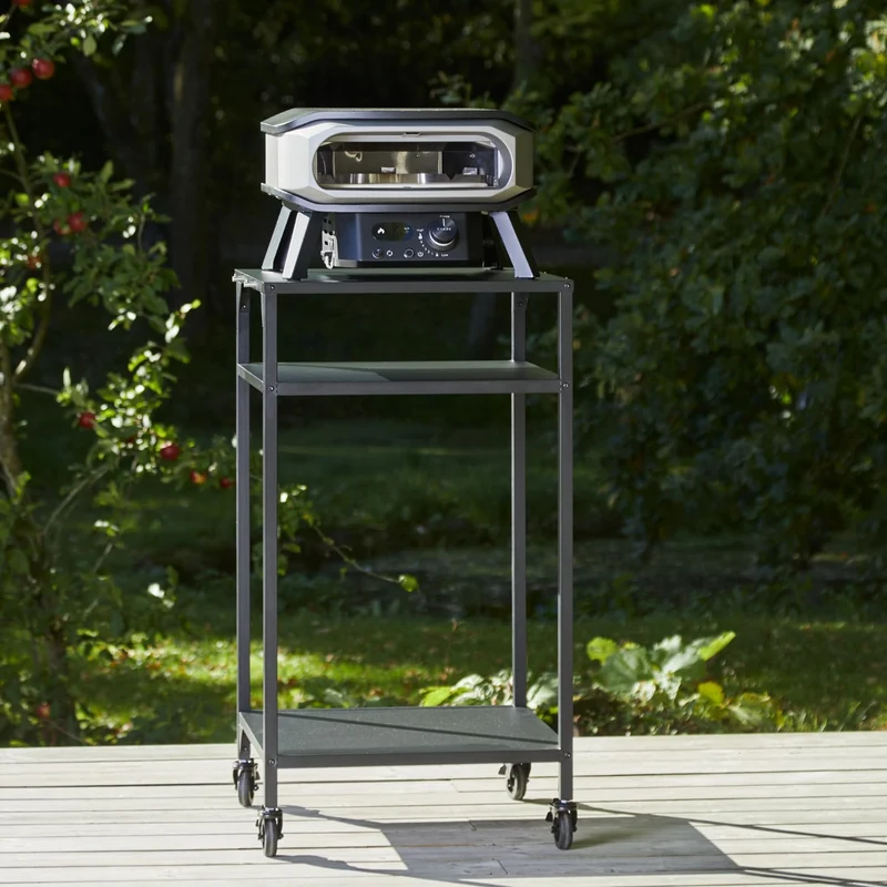 cozze® Hoher Outdoor Küchentisch für den Aussenbereich, z.B. für einen Pizzaofen | T60 cm, H110 cm,