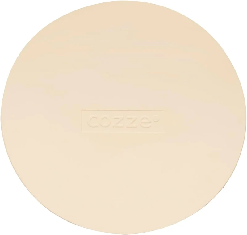 Cozze® Pizzastein für 13" ROTATE Pizzaofen – Runder, rotierender Pizzastein Ø34,5 cm aus Cordierit –