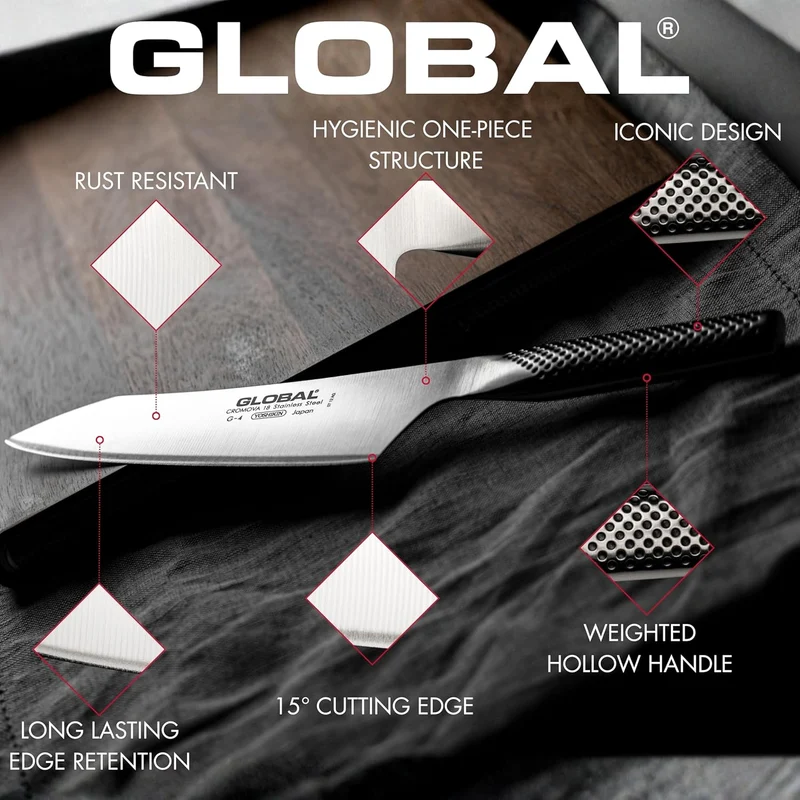 Global GF-36 Gemüse Messer 19 cm, geschmiedet
