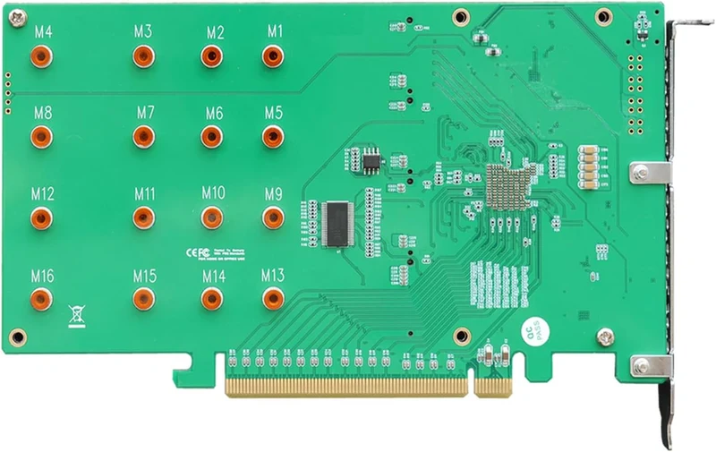 HighP SSD7104 PCIe 3.0 x16 4-P. M.2 NVMe SSD7104 Individual Retail RAID M.2
