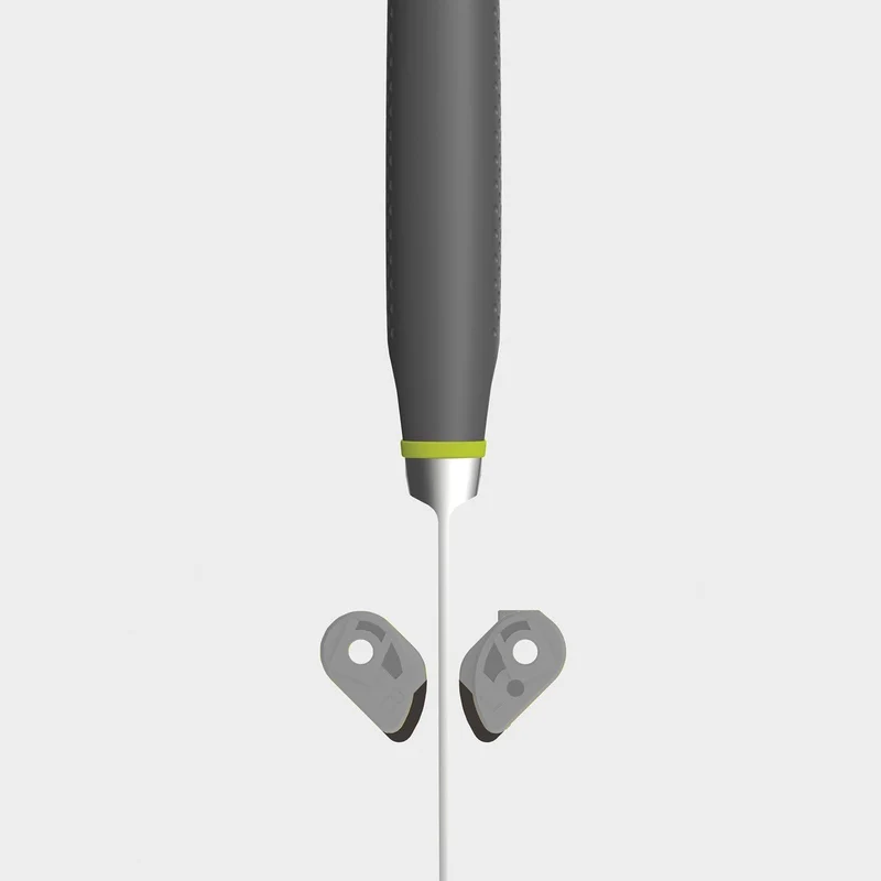 Joseph Joseph Lockblock Messerblock mit Kindersicherung, ohne Messer, dunkelgrau, 14x14x24 cm