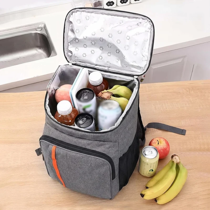 Cozlly 18L Kühlrucksack, Isolierte Kühltasche Rucksack, Thermo Rucksack Gross, Picknick Rucksäcke Au