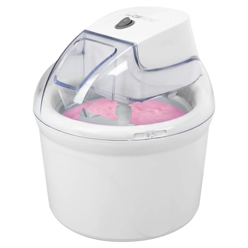 Clatronic Eismaschine/Softeismaschine/Speiseeismaschine ICM 3764 für Eiscreme/Sorbet/Frozen Yoghurt/