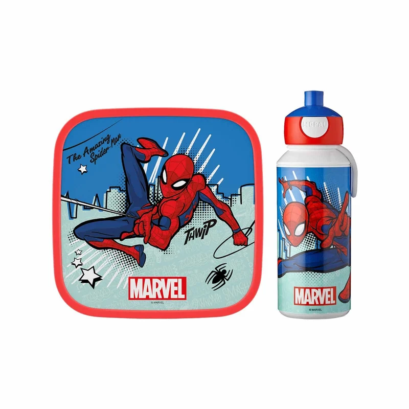 Mepal | Lunch-Set XL Campus | Bentobox gross & Trinkflasche | Spülmaschinenfest | 400 & 1300 ml | Mi