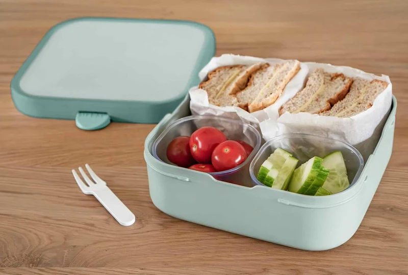 Mepal | Lunch-Set XL Campus | Bentobox gross & Trinkflasche | Spülmaschinenfest | 400 & 1300 ml | Mi