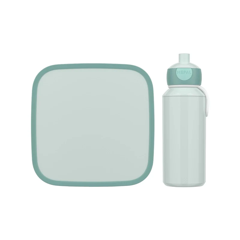 Mepal | Lunch-Set XL Campus | Bentobox gross & Trinkflasche | Spülmaschinenfest | 400 & 1300 ml | Mi
