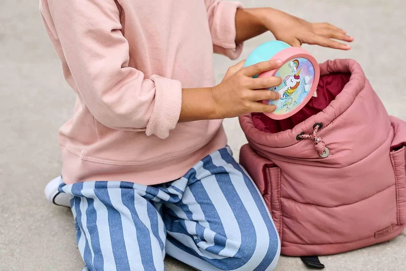 Mepal - Pausenset Campus - Set für Kinder mit Pop-up Trinkflasche, Lunch Box & Obstbox - Lunch-Set f