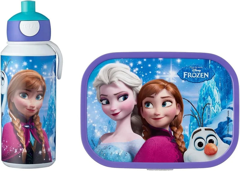 Mepal | Lunch-Set Campus | Lunch-Set für Kinder mit Pop-up Trinkflasche & Lunch Box | Lunch-Set für