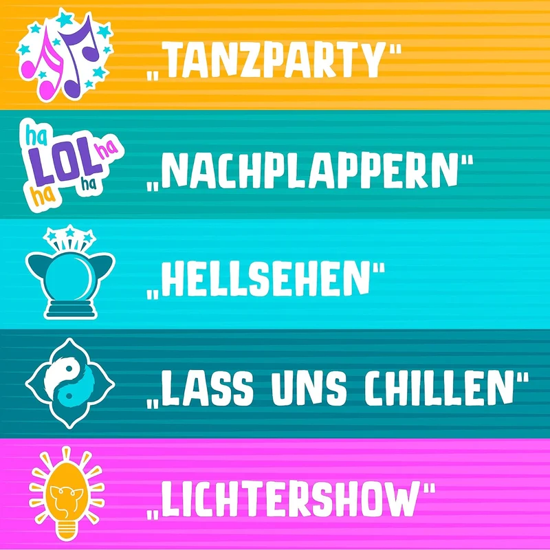 Furby Coral Interaktives Plüschtier – Spricht Deutsch, reagiert auf Stimme, tanzt & leuchtet – 5 Spi