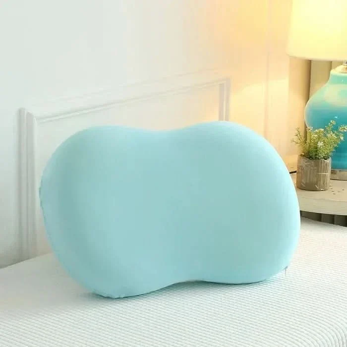 Ergonomisches Plüsch-Komfortkissen mit farbenfrohem Design für Nacken-, Rücken- und Armunterstützung