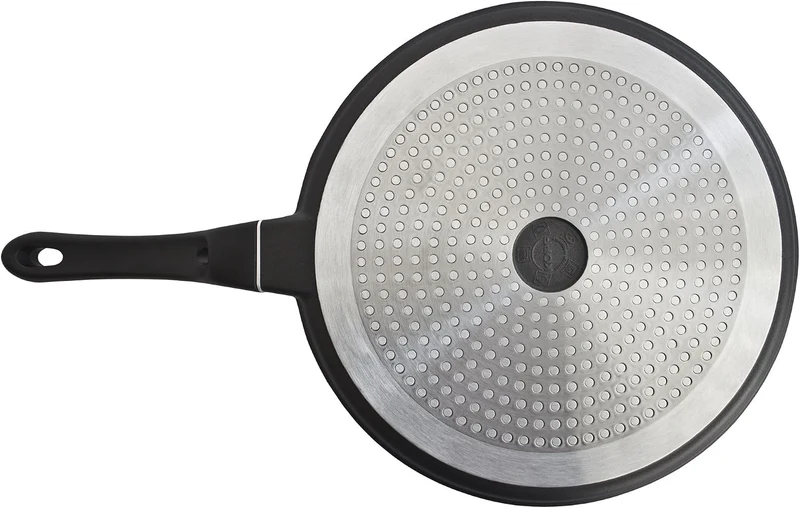 Kopf Crepespfanne Marra (Aluguss, 28 cm, ILAG Beschichtung, Induktion) inkl. Teigverteiler, inkl. Te