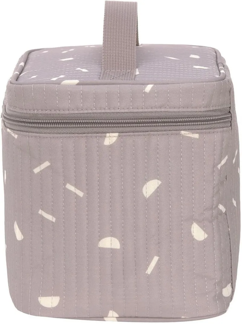 LÄSSIG Baby Wickeltisch Organizer Windel-Organizer to Go/Casual Nursery Caddy To Go Taupe, Taupe