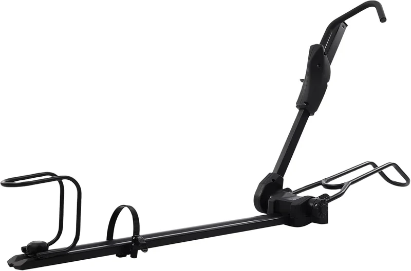Dach Fahrradträger, 110cm Fahrradrahmenhalter Aluminiumlegierung höhenverstellbar 75-98cm abschliess