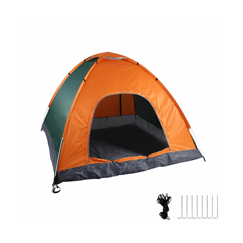 Relaxdays Pop Up Zelt Strand, Wurfzelt, 2-3 Personen, kleines Packmass, UV Schutz 50+, HBT 135 x 200