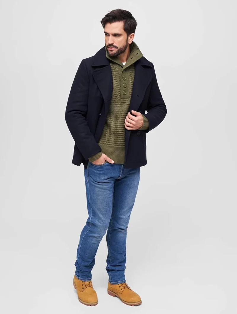 Brandit PEA Coat M Navy, M Navy