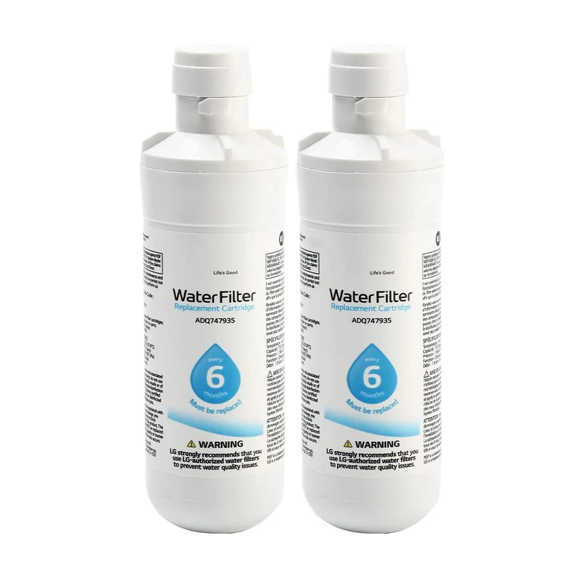 QOTSTEOS LT1000P Ersatz-Kühlschrank-Wasserfilter, Ersatzfilter für Kenmore9980 (2 Stück) 2 Stück., 2